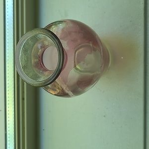 Little purple glass vase